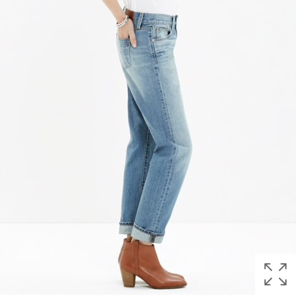 Madewell the boyjean in afternoon wash - Picture 3 of 9